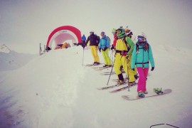 Il Van a Livigno per European Freeride Festival